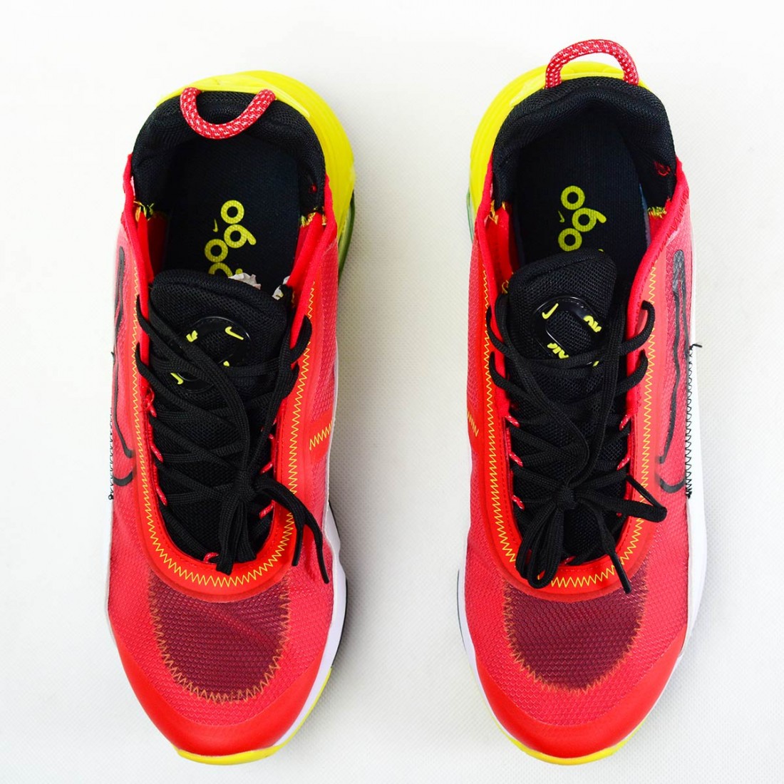 red orange and yellow air max